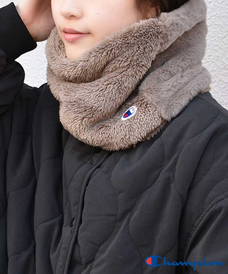 championボアネックウォーマー