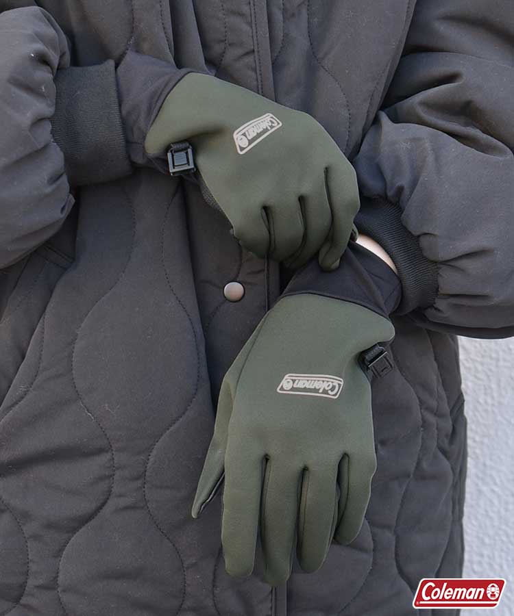 coleman防風ストレッチグローブ