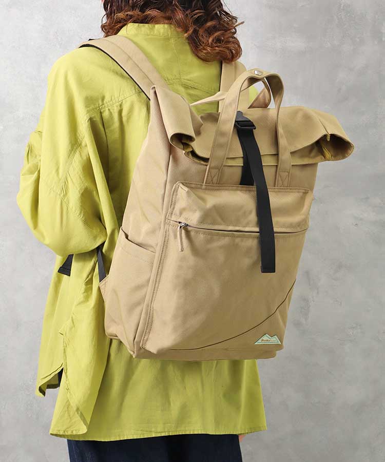 Boiteスラッシュロールトップリュック