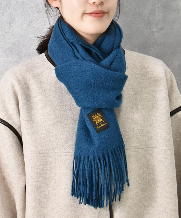 オリジナルネームウールシンプルマフラー