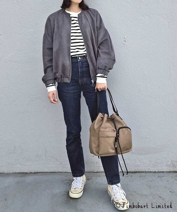 ジムボバートポケット２WAY巾着