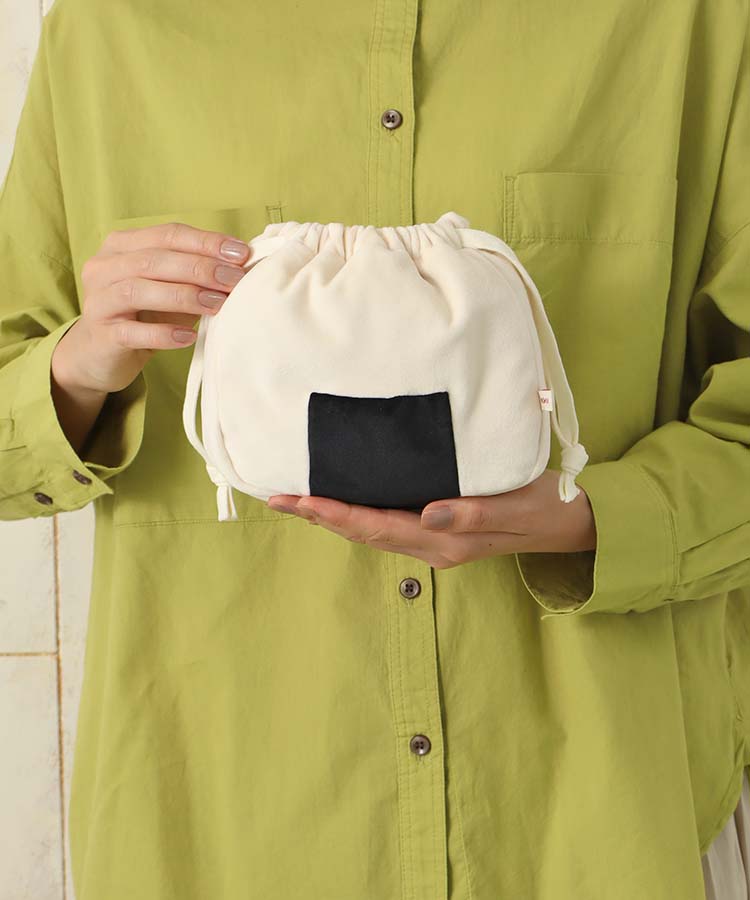 おいしい巾着ポーチ