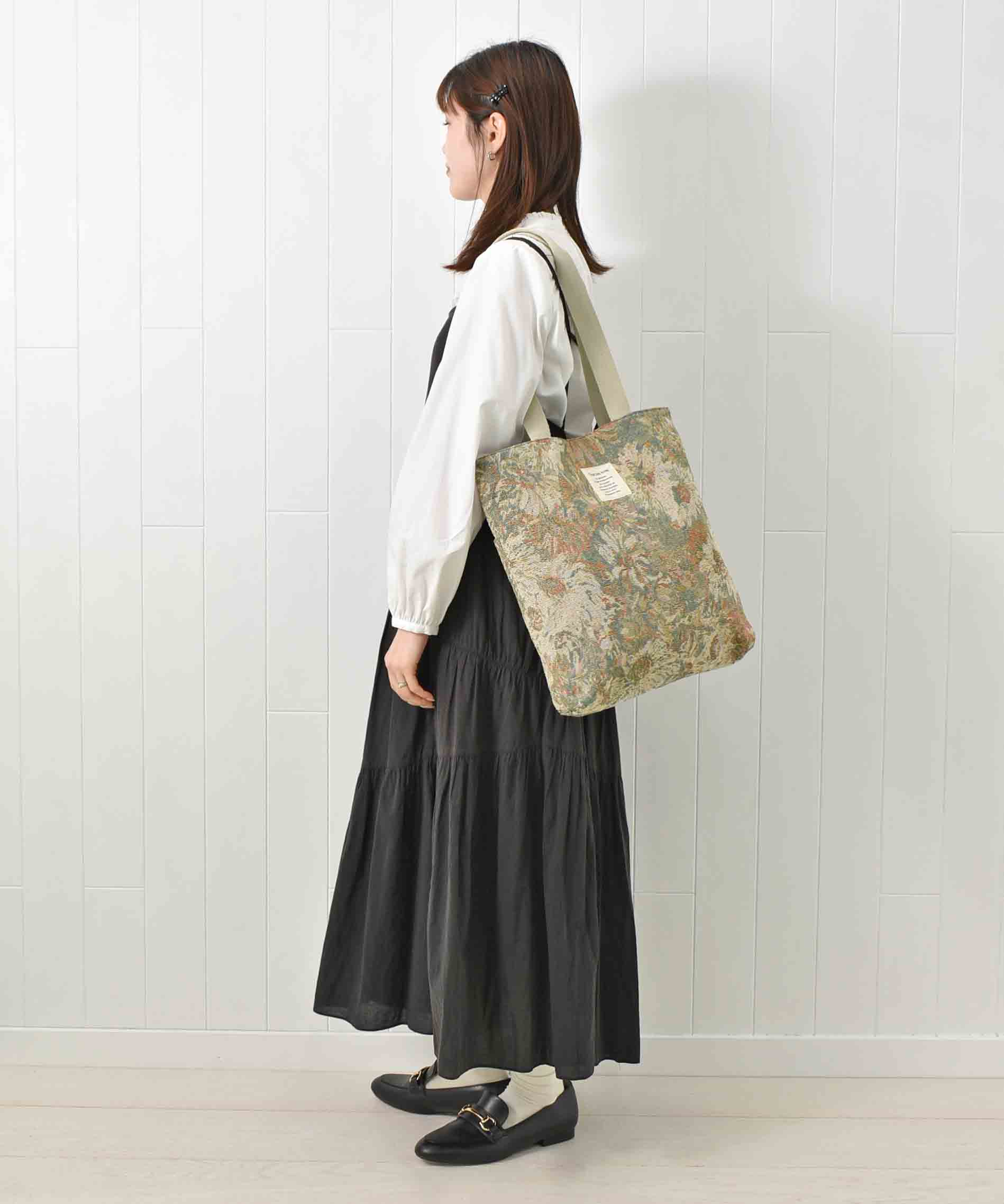 彩り美ジャガードA4トート