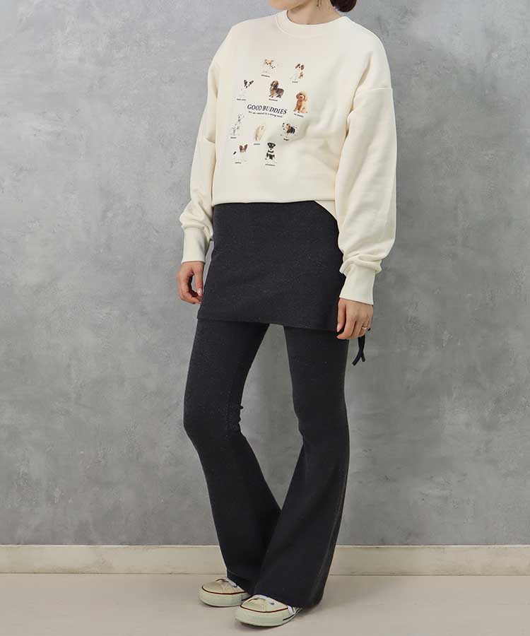 le petale GOOD BUDDIES DOGスウェット