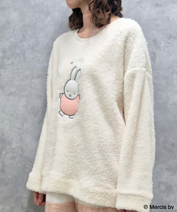 ミッフィーふわもこルームウェア上下セット