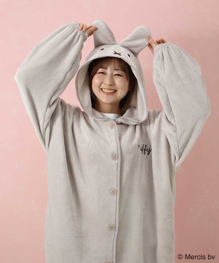 ミッフィーふわもこなりきりガウン