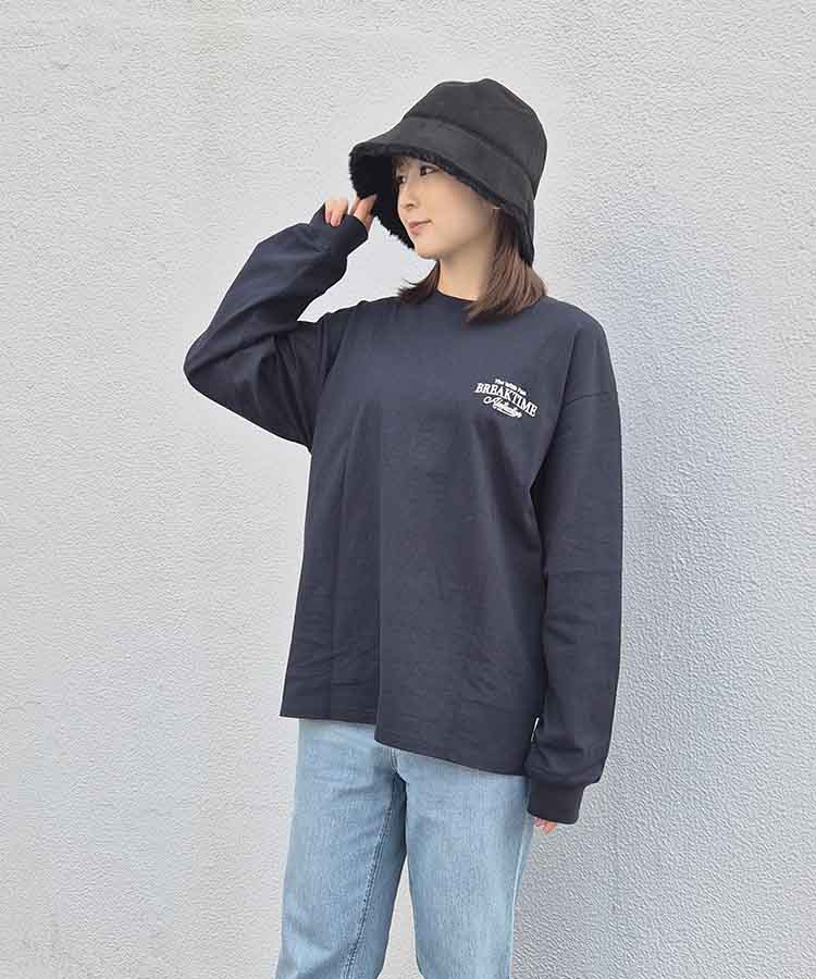 フェイクムートンバケットハット