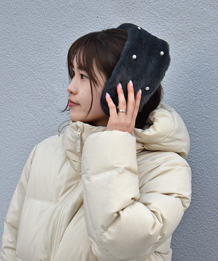 ≪SALE≫パールファーイヤマフ