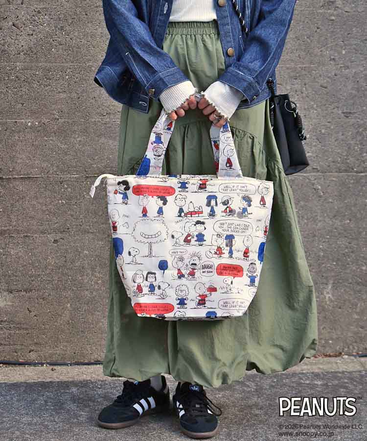 PEANUTS箱入りエコバッグM