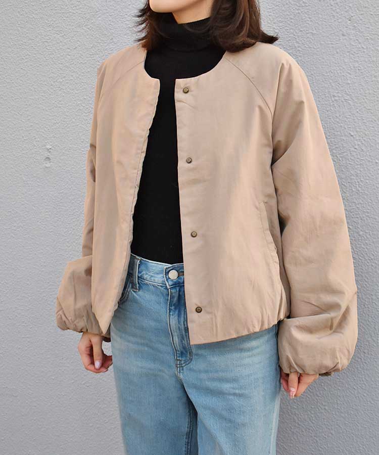 中綿ショートコート