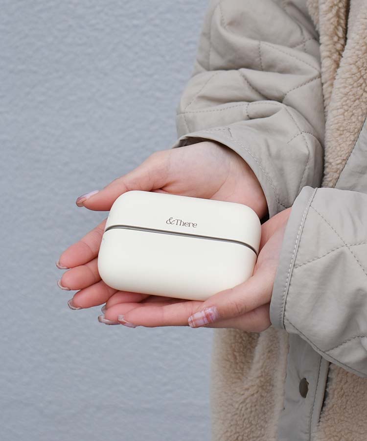 充電式ニコイチ型カイロ