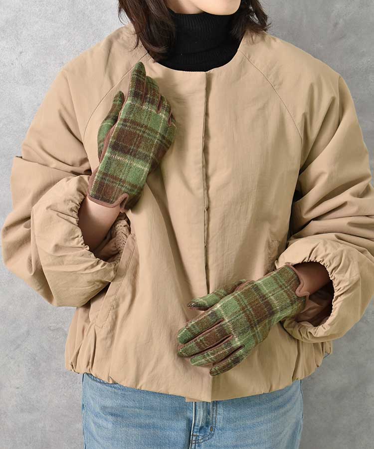 チェック指フードグローブ