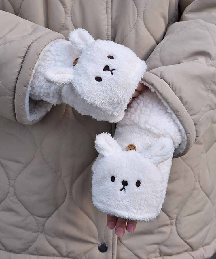 アニマルフード付グローブ