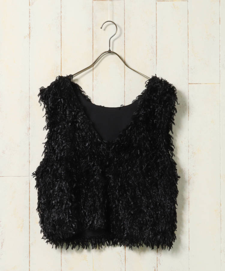 ≪SALE≫【WEB限定】フリンジ2wayベスト