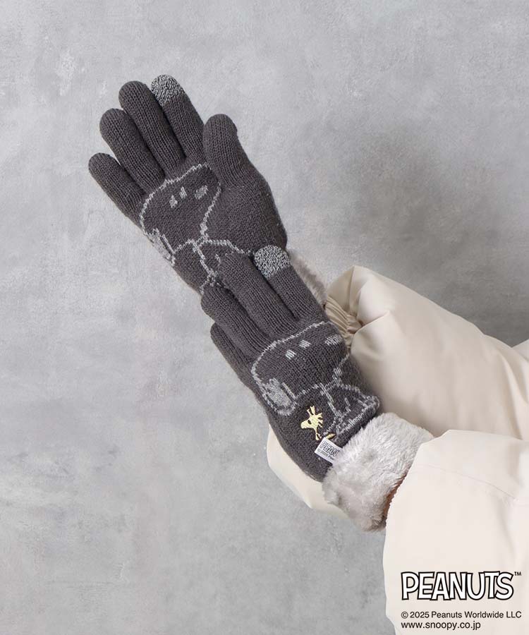 スヌーピーニットグローブ