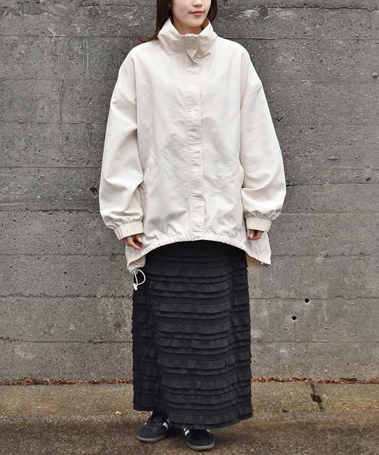 スタンドカラーブルゾン