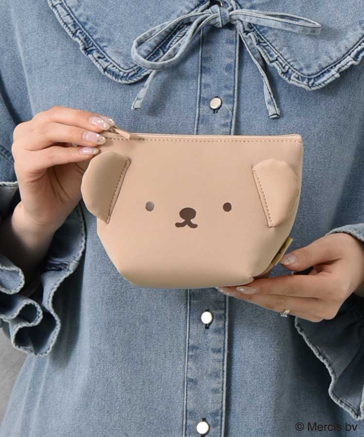 BRUNA FACEボンディング台形ポーチ