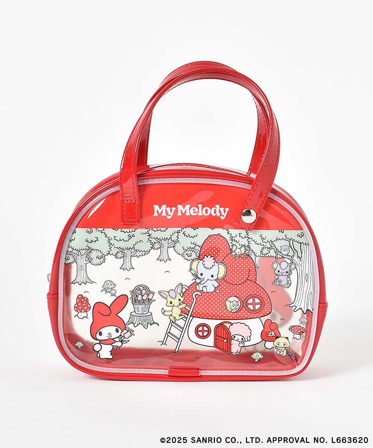 【WEB限定】サンリオキャラクターズ ボストンバッグ風ポーチ	