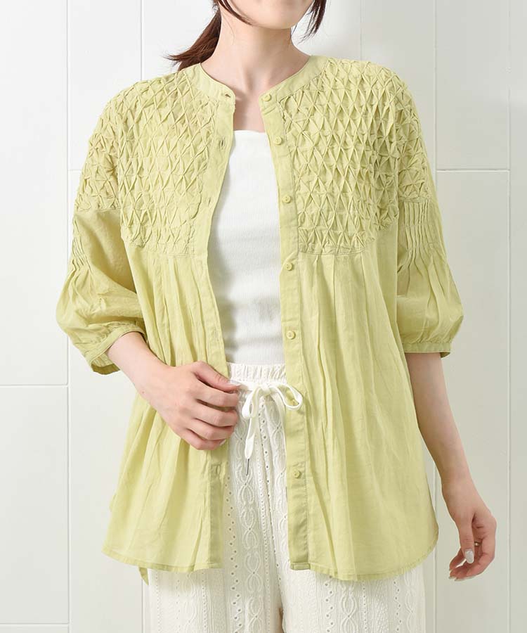 ≪SALE≫スモッキングブラウス26