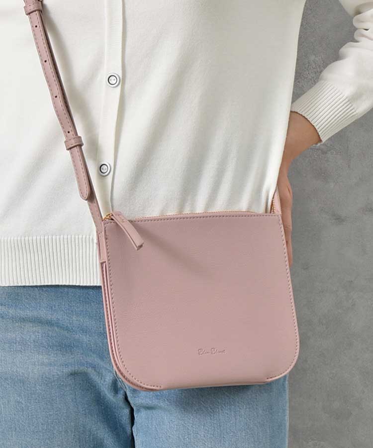 合皮三層ミニショルダー