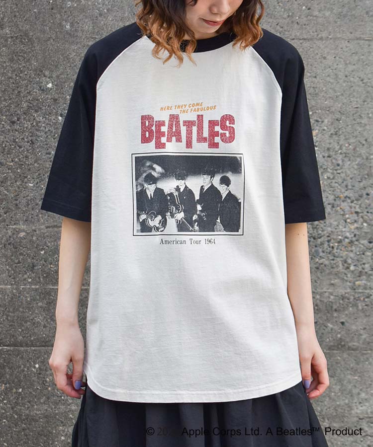 THE BEATLESツアーラグランTシャツ