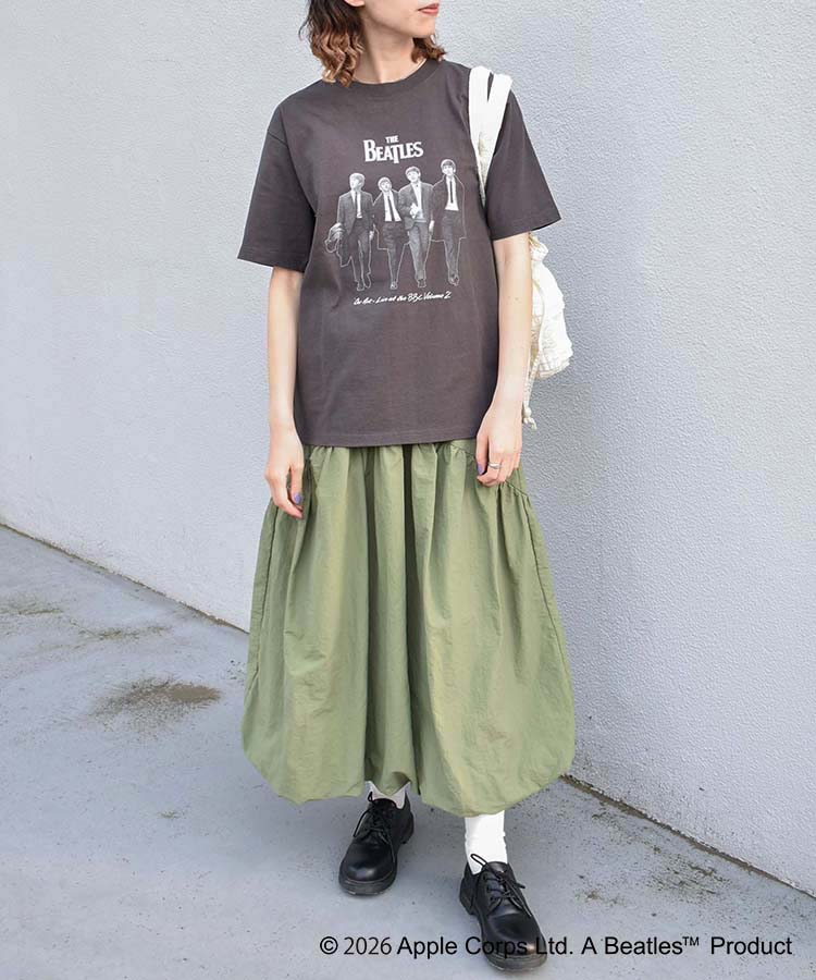 THE BEATLESレコードプリントTシャツ