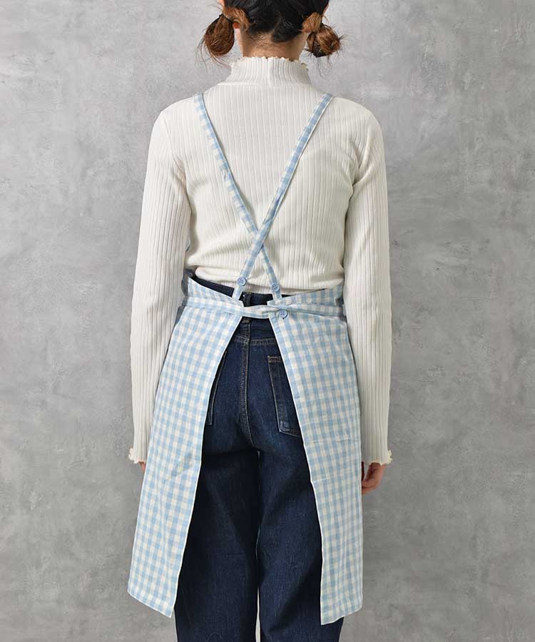 クロスブルームショートエプロン