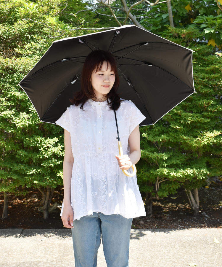 モナ晴雨兼用ジャンプ長傘