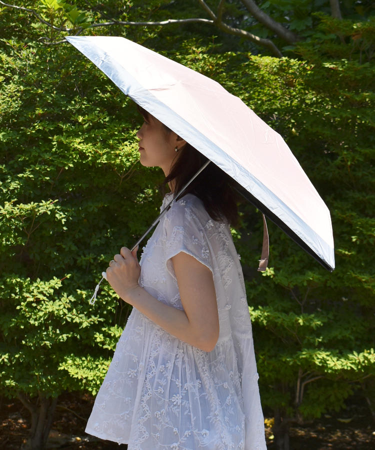 リング晴雨兼用折りたたみ傘