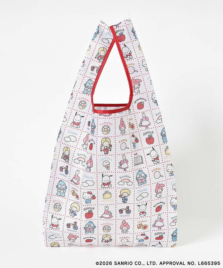 【WEB予約 3/4～順次発送】SANRIO CHARACTERS BASICショッピングバッグ