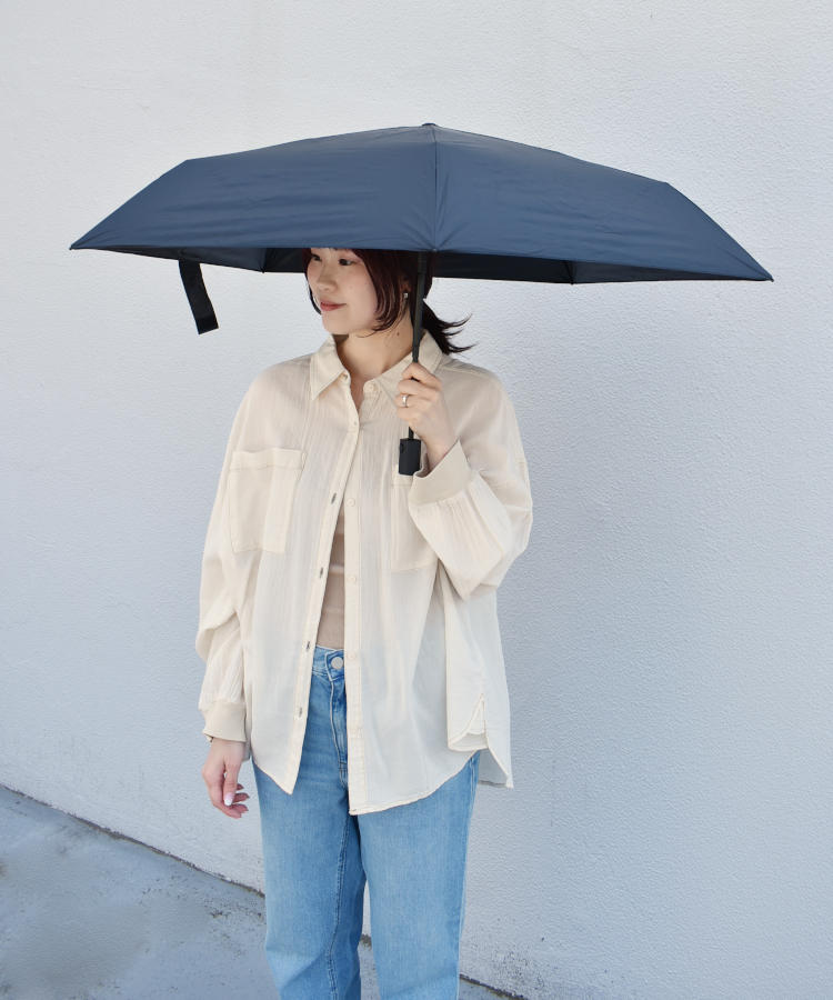 【WEB限定】go-koh遮光コンパクト自動開閉晴雨兼用折りたたみ傘