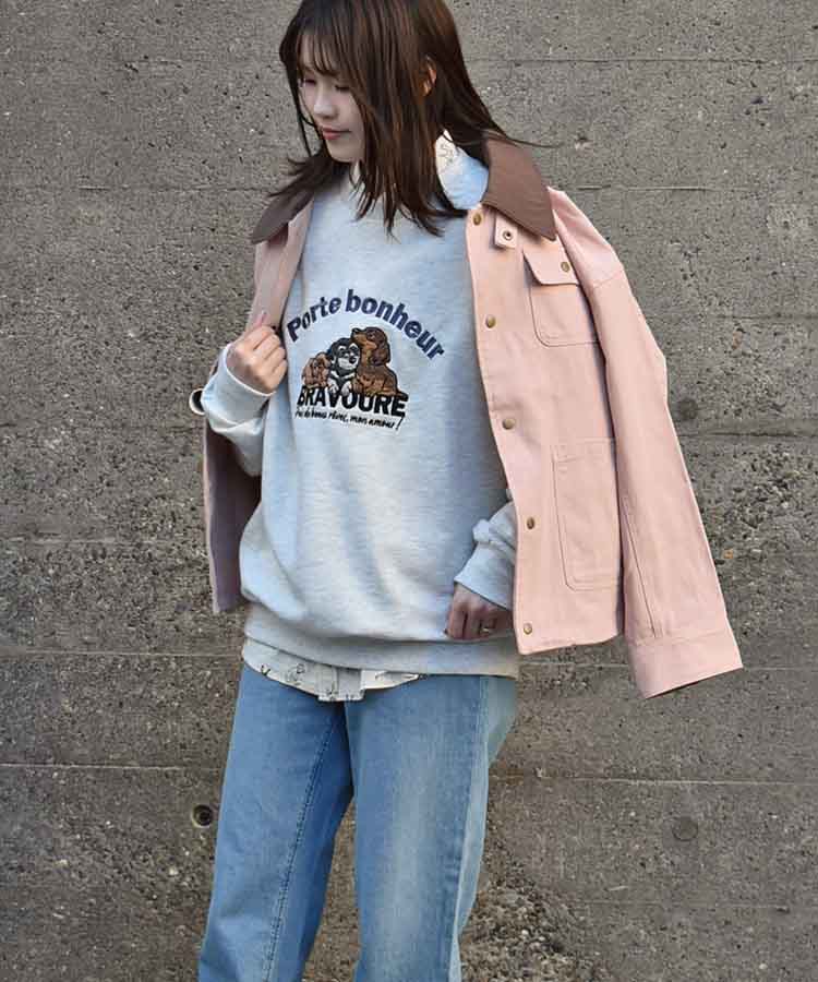 バイカラージャケット