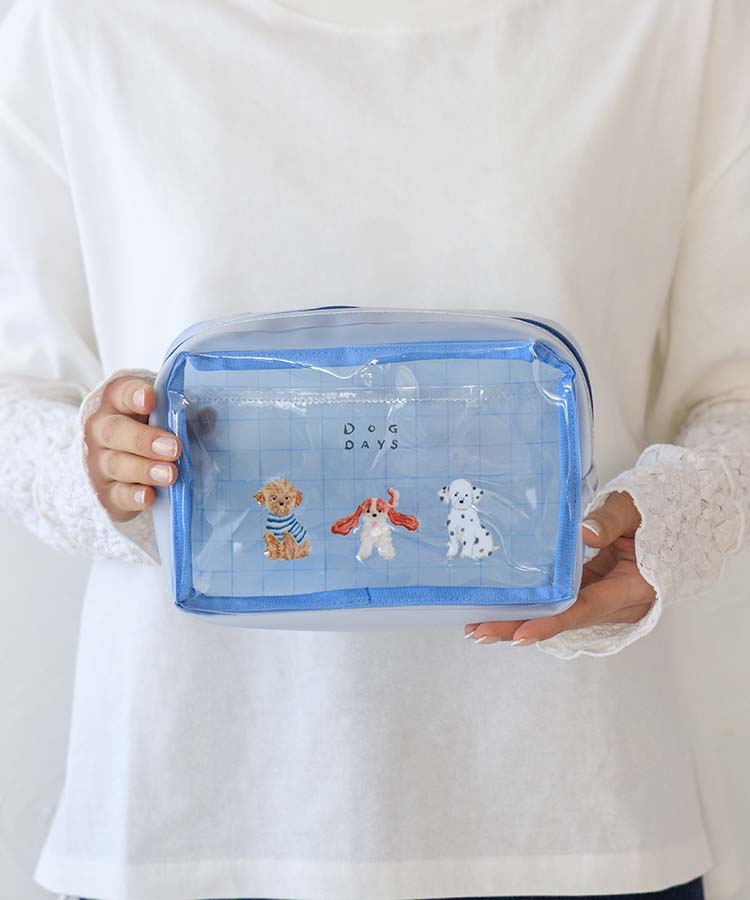 【WEB予約 3/11～順次発送】利光春華クリアポーチ