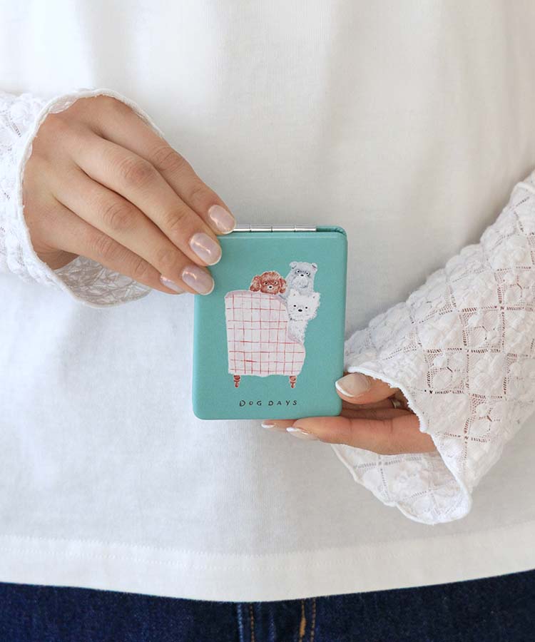 利光春華コンパクトミラー