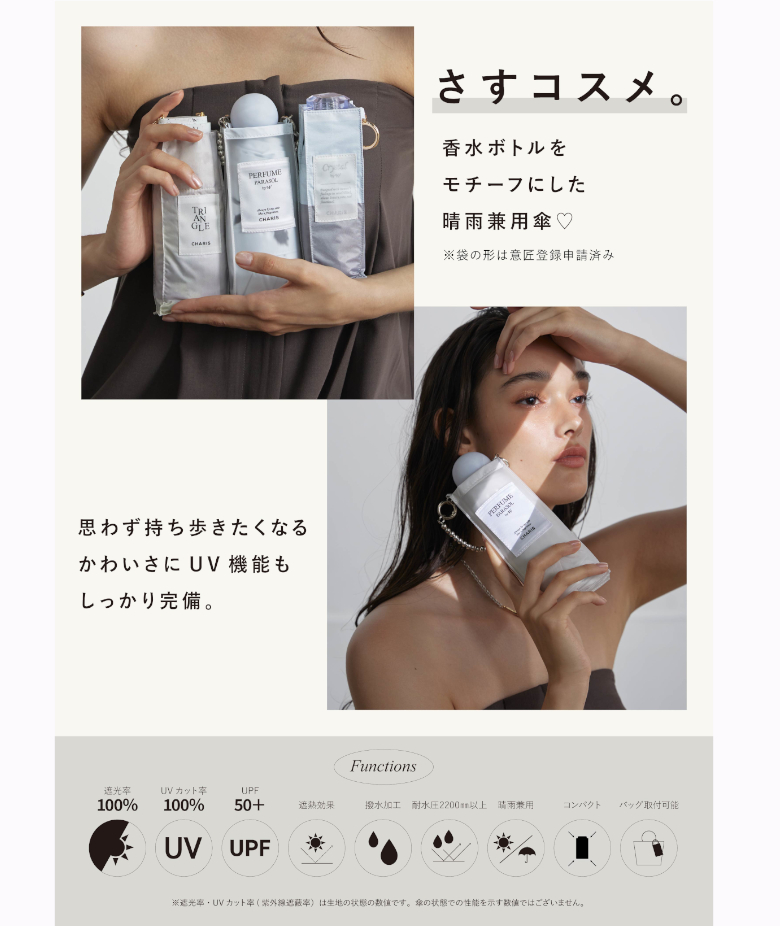 【WEB限定】PERFUME晴兼折傘Parfum