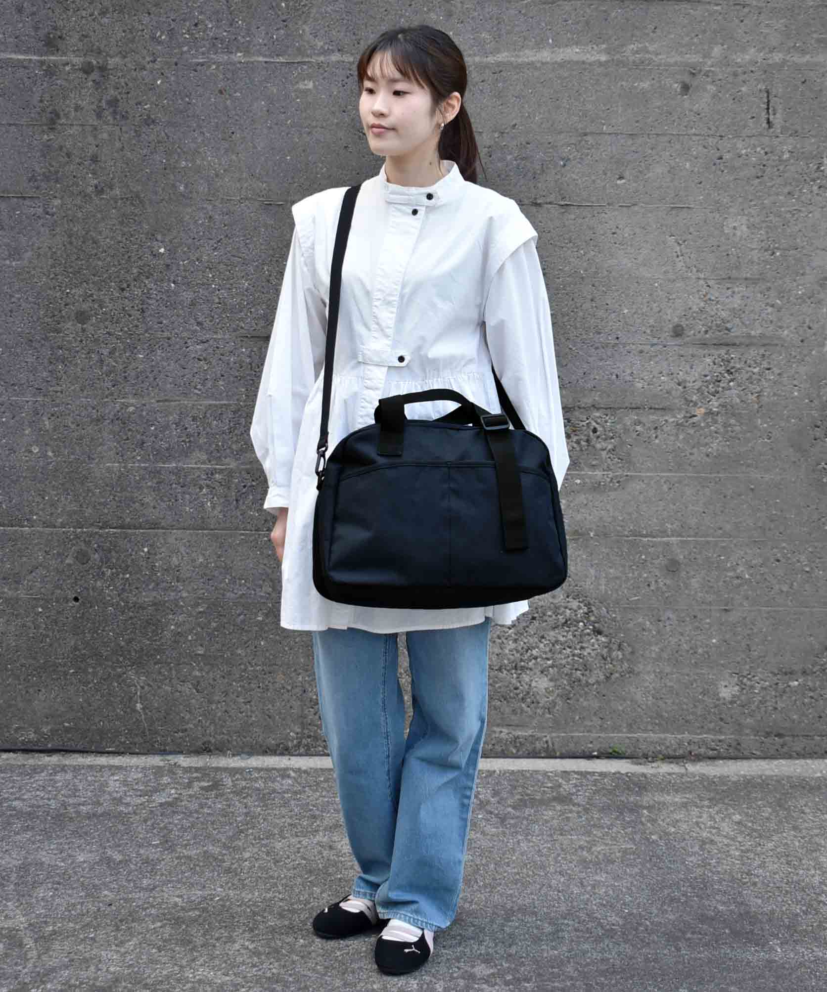 拡張ボストンバッグ