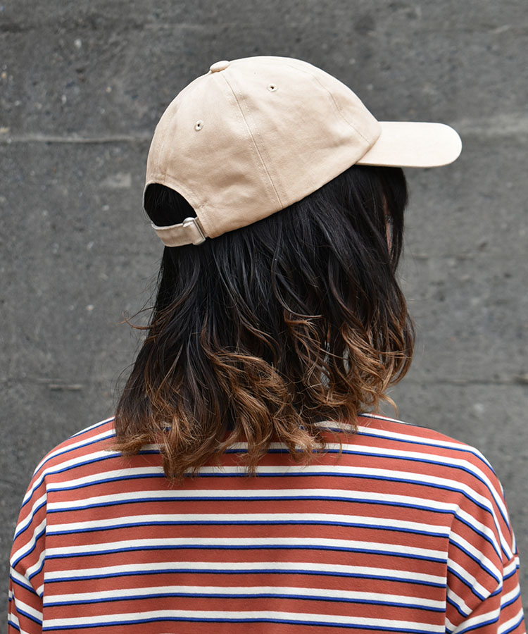 Bouncy.ロゴ刺繍キャップ