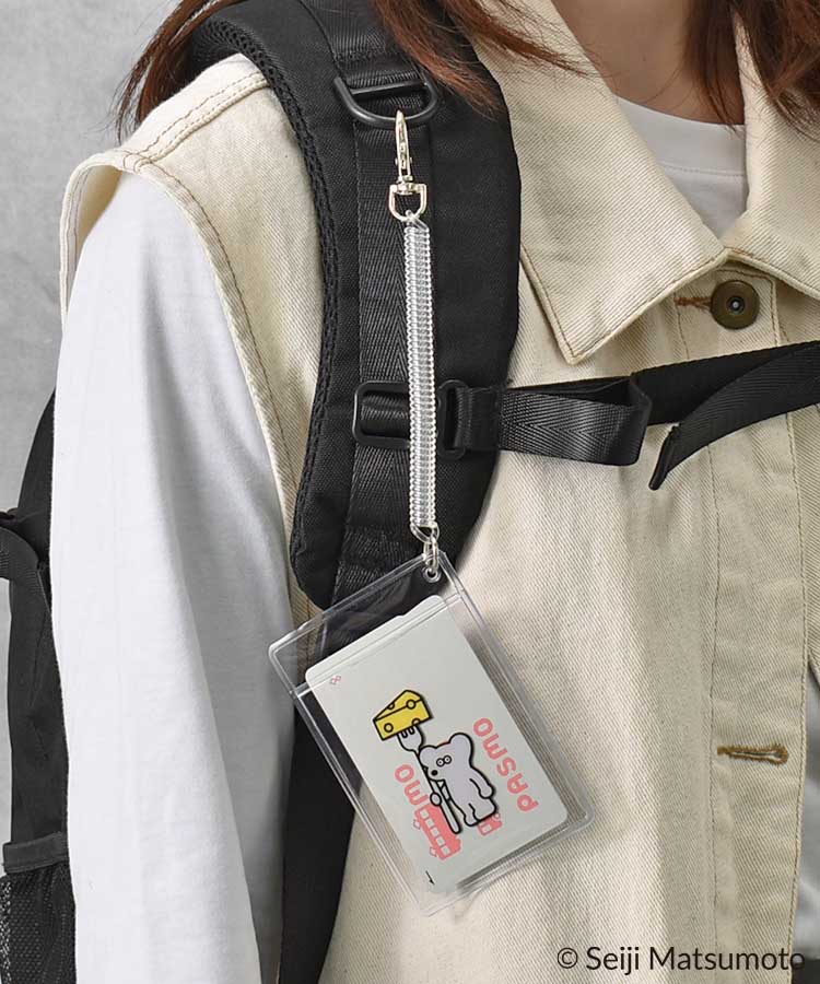 ねずみのANDYクリアパスケース