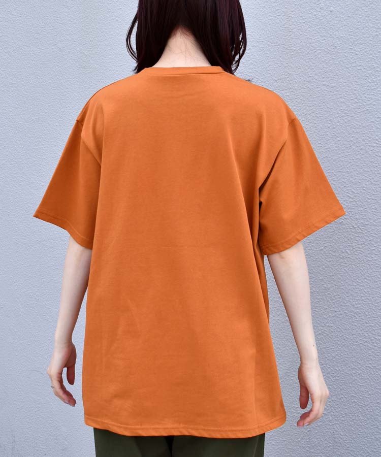 アニマルワッペン刺繍Tシャツ