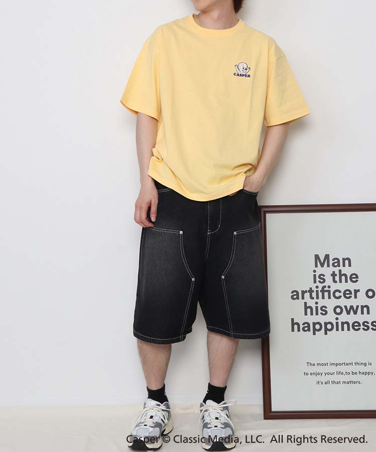 CASPER バックプリントTシャツ