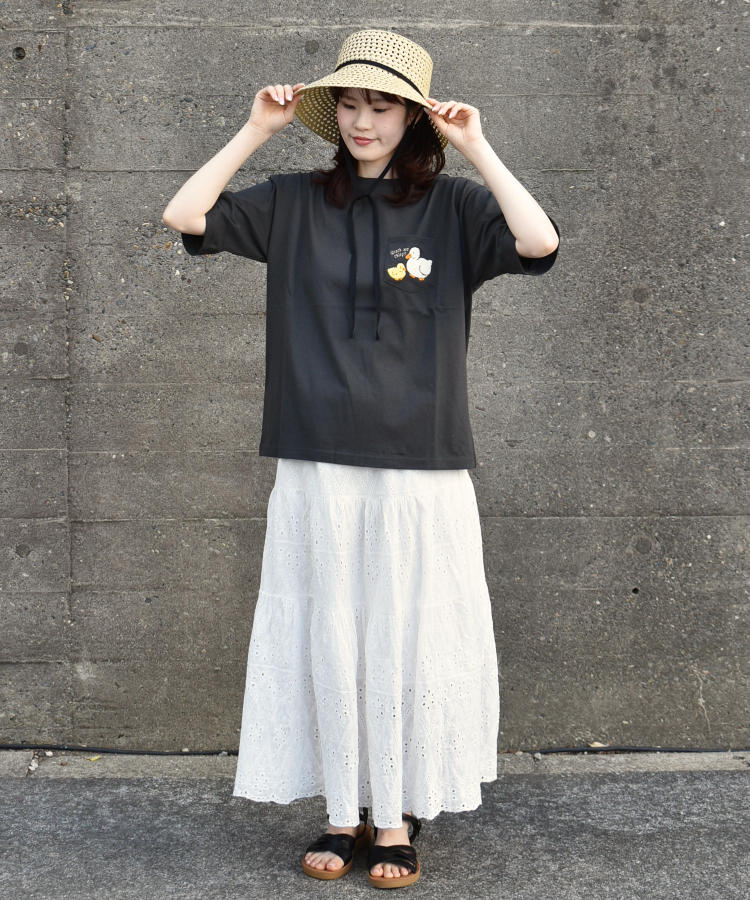 あひるの親子サガラTシャツ