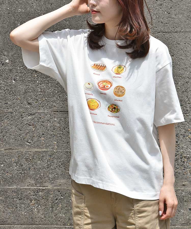 中華メニューロゴTシャツ