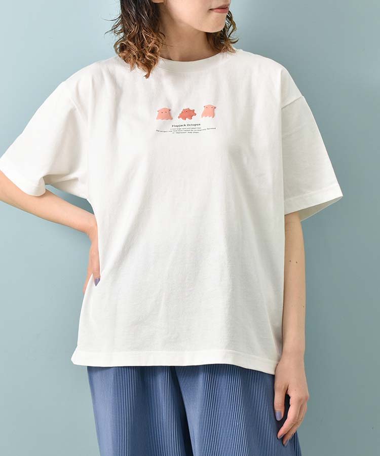 海の生き物ぷっくりTシャツ
