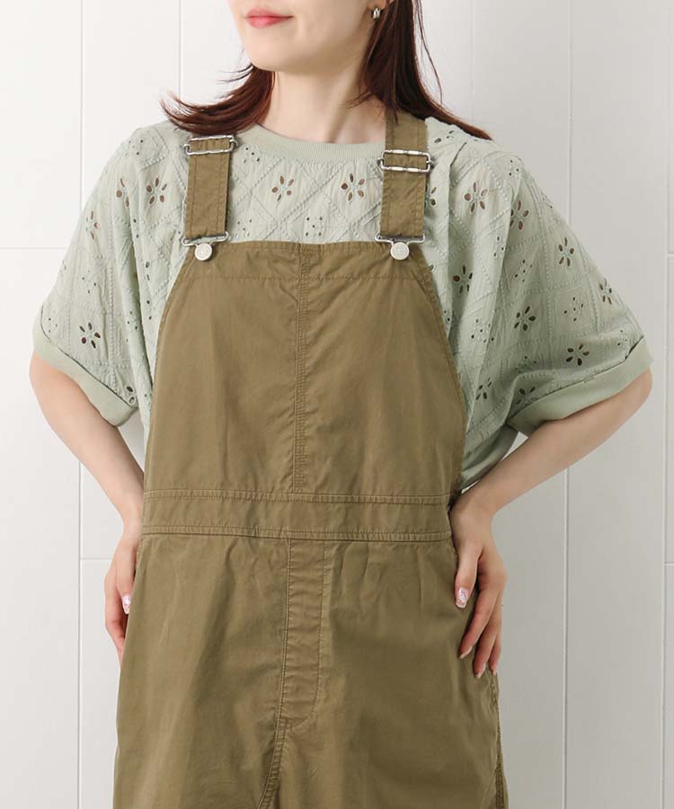 シフリー刺繍プルオーバー