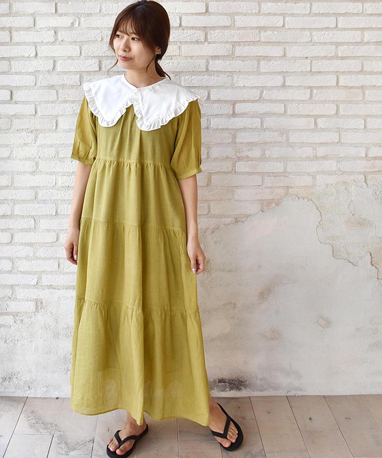 ≪SALE≫フリルセーラー付け襟
