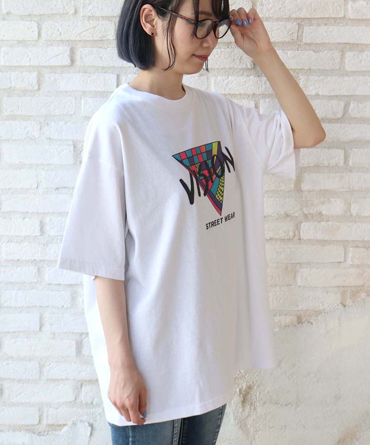 ≪SALE≫トライアングルプリントTシャツ