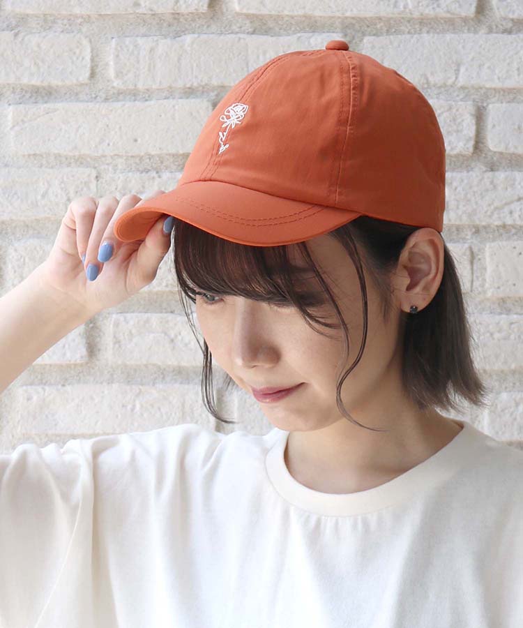 ≪SALE≫フラワー刺繍キャップ