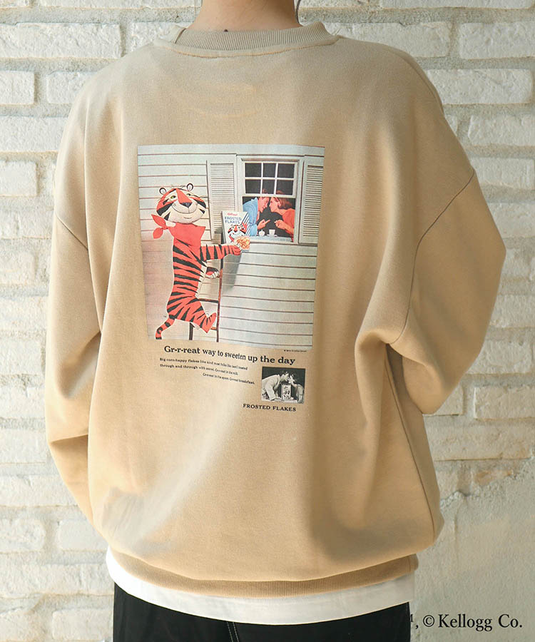 ≪SALE≫ケロッグバックプリントトレーナー