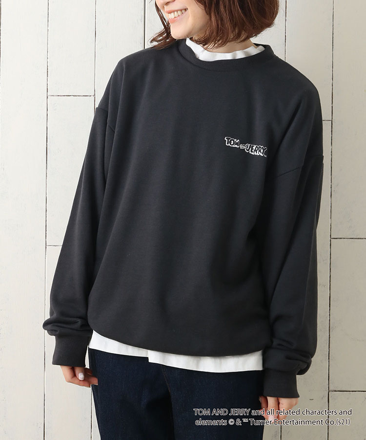 ≪SALE≫トムとジェリーバックプリントトレーナー