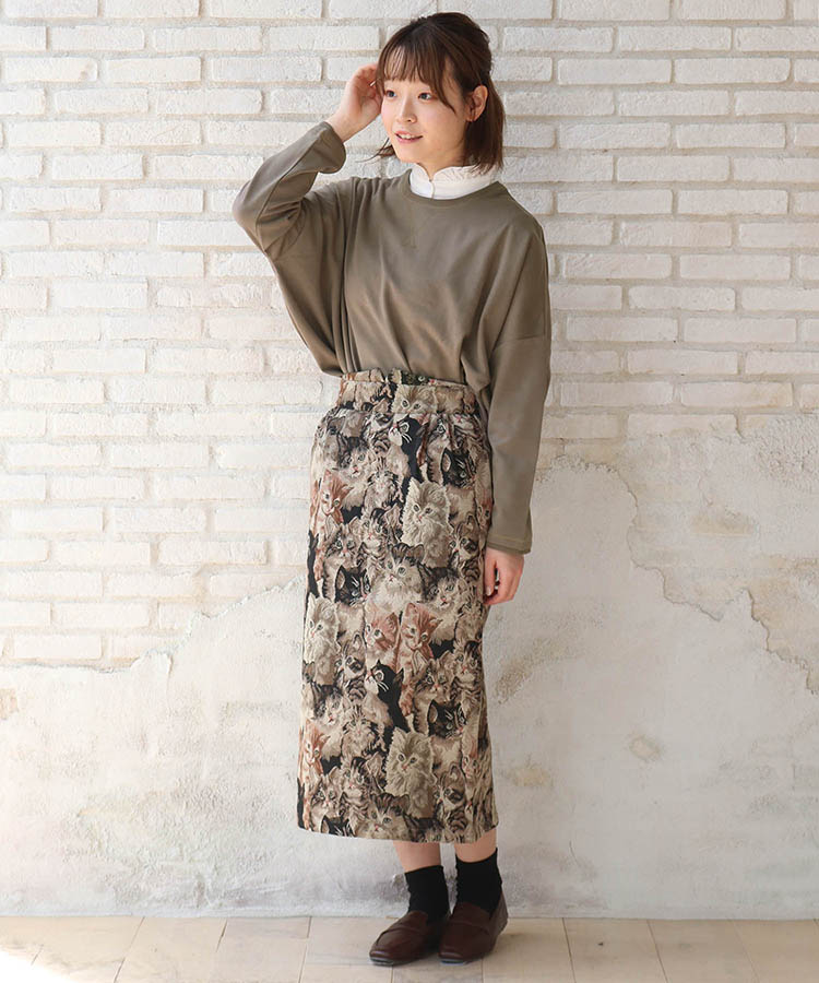 ≪OUTLET≫裏起毛ワイドプルオーバー